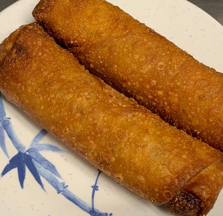 Chicken and Vegetable Eggroll